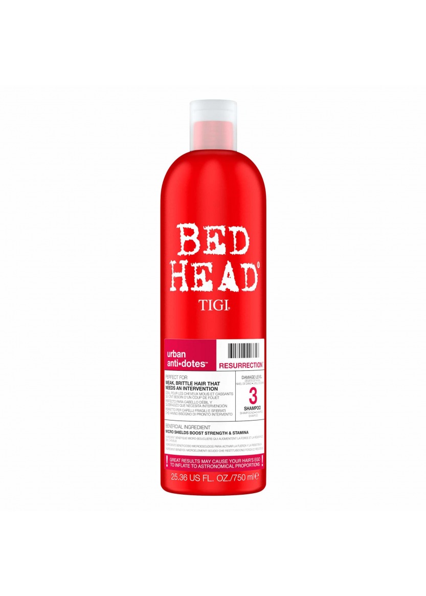 Шампунь для сильно поврежденных волос TIGI Bed Head Resurrection 750 ml