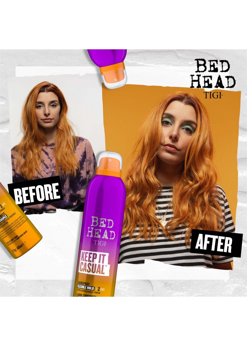 Спрей для волос для подвижной фиксации TIGI Bed Head Keep It Casual 300мл